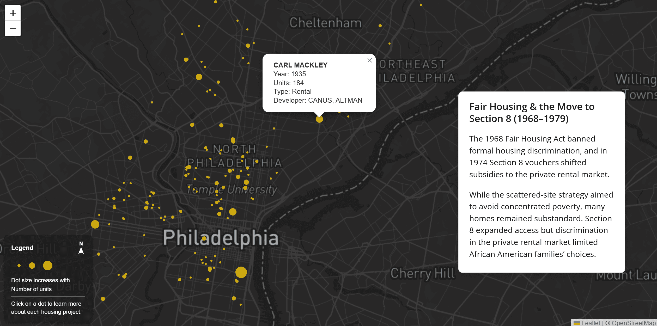 Philadelphia's Racialized Housing StoryMap, 2025